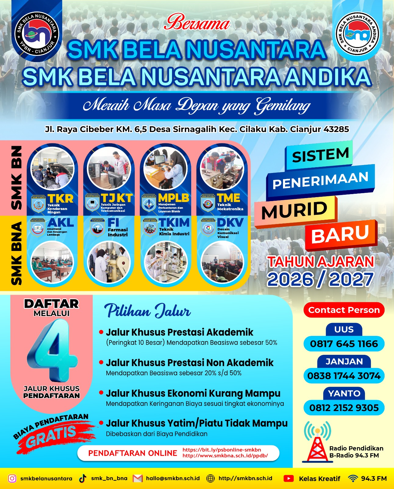 Informasi Pendaftaran